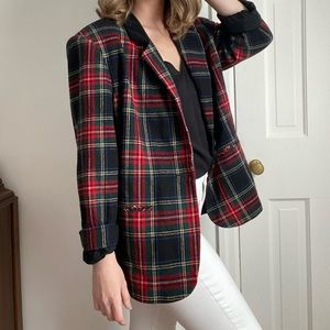 Tartan Plaid Blazer